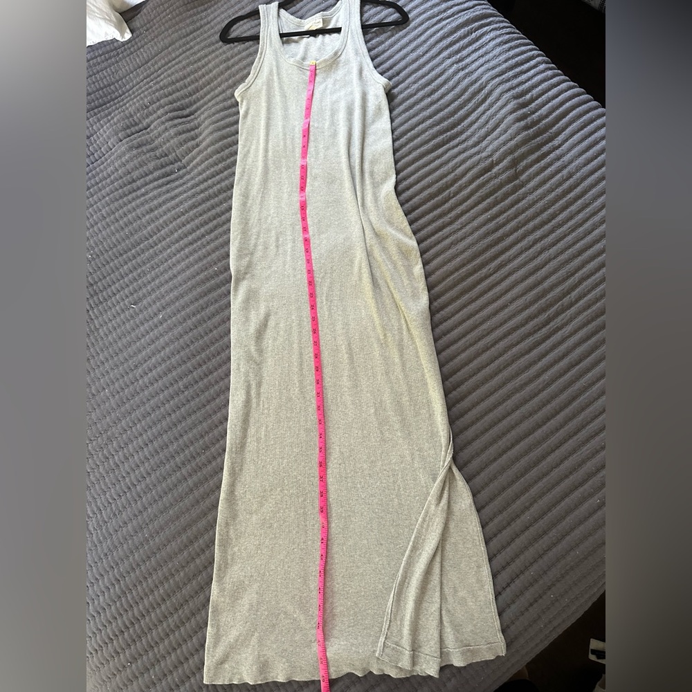 Universal Thread Women’s Rib Knit Gray Maxi Dress size XL - Picture 5 of 6